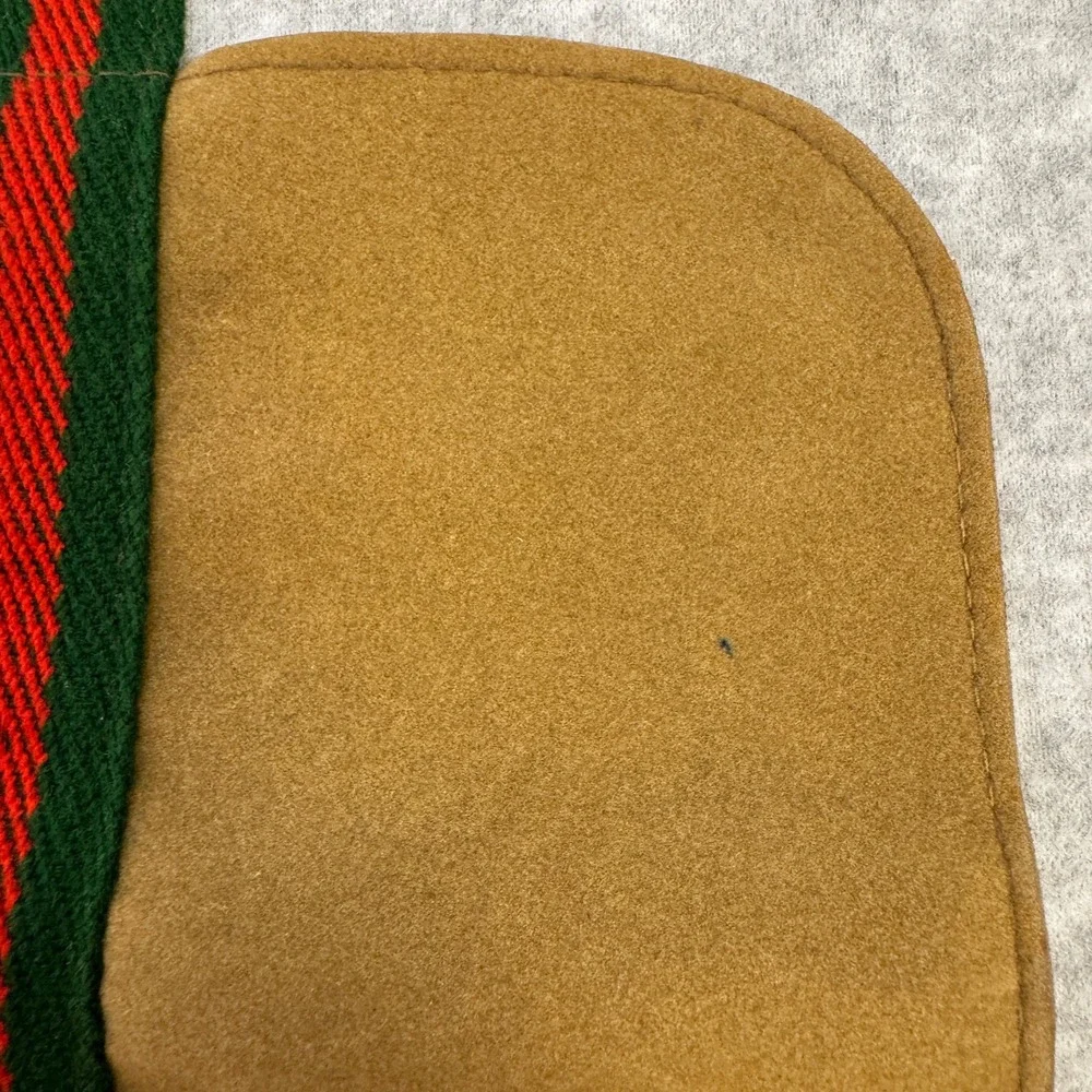 Vintage 1970s Suede Travel Jewelry Organizer Trifold Case Made in Hong Kong